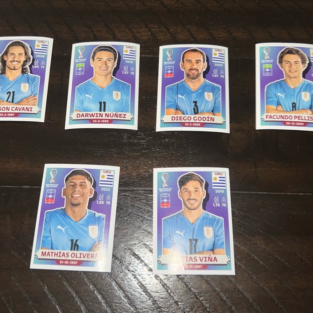 World Cup cards
